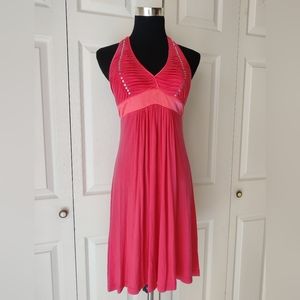 Dress Women's size Small Coral licra in great condition